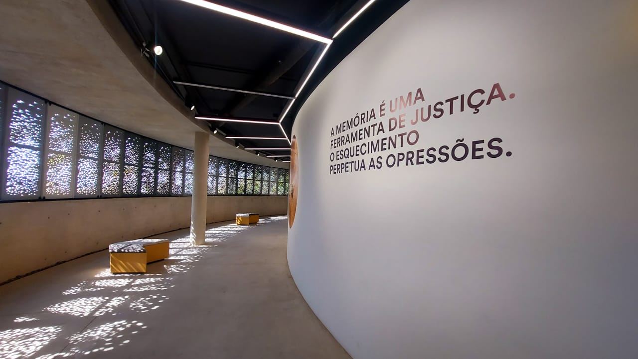 Varanda dos Direitos Humanos no Memorial do Holocausto no Rio de Janeiro