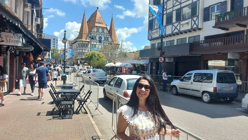 Castelinho da Havan na Rua XV de Novembro