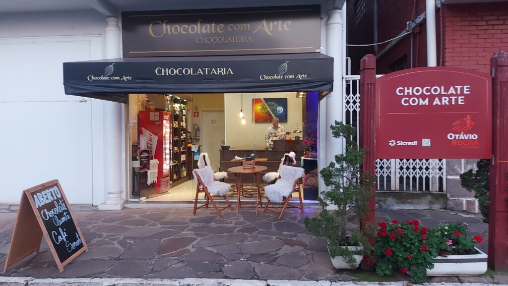 Chocolate com Arte em Otávio Rocha