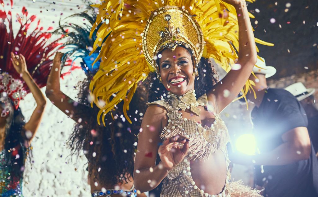 Carnaval no Rio - passista de escola de samba