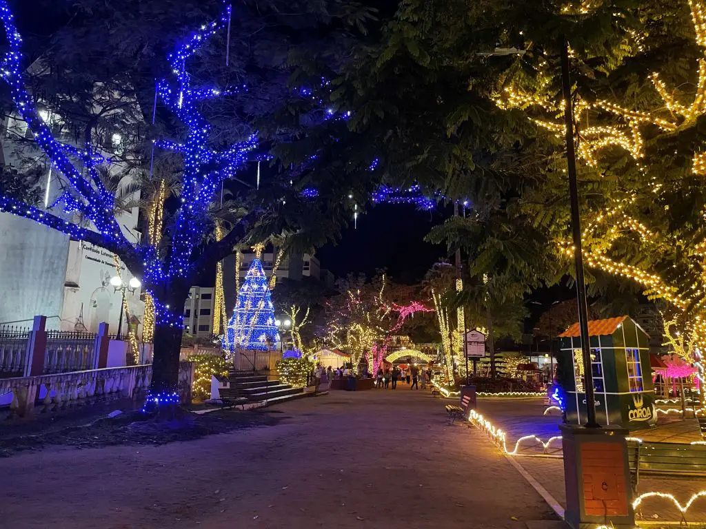 Brilho de Natal em Domingo Martins