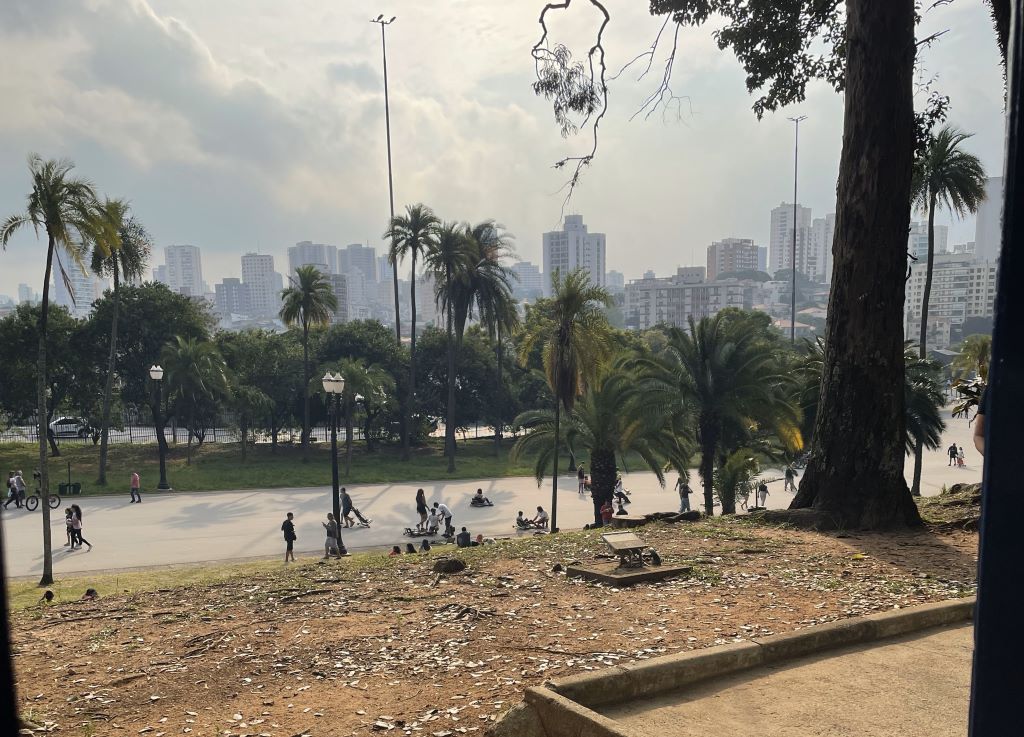 Vista do Parque da Independência a partir da Casa do Grito