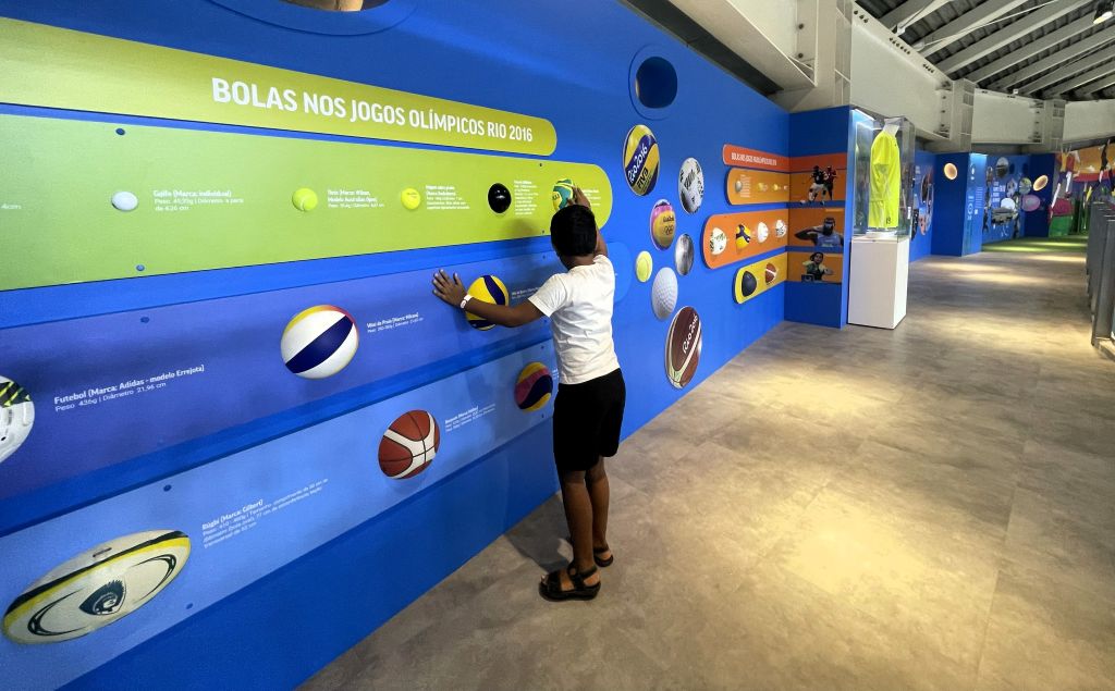 Bolas utilizadas nas competições dos Jogos Olímpicos 2016