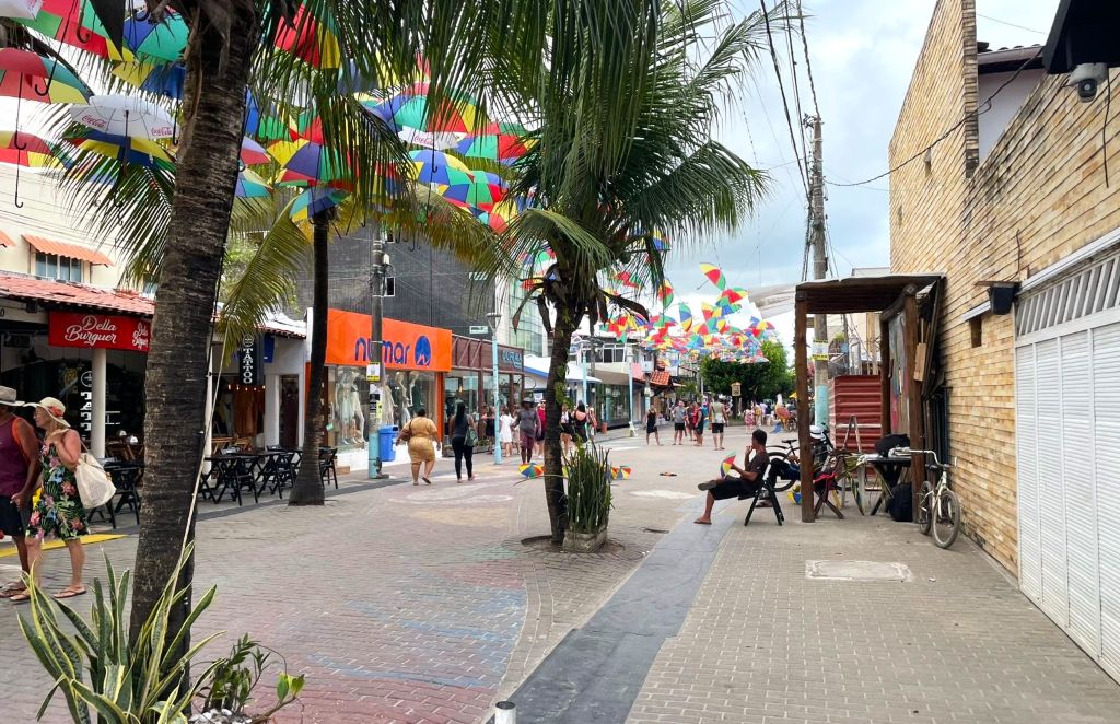 Centrinho (Calçadão) de Porto de Galinhas