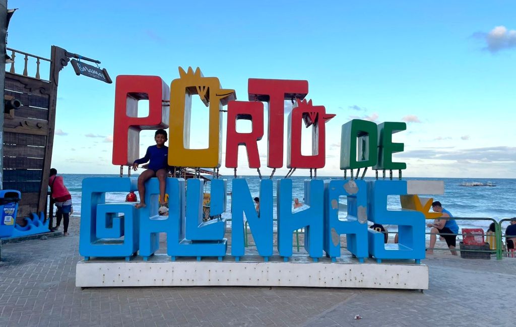 Letreiro de Porto de Galinhas