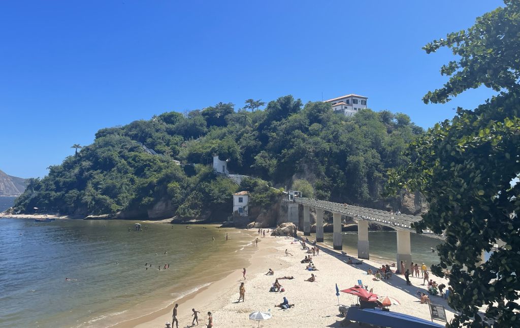 Vista para a Ilha da Boa Viagem