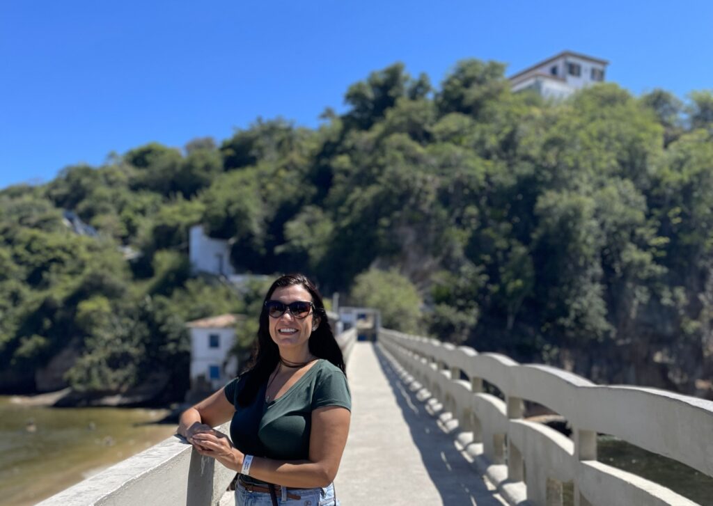 Ponte que leva a Ilha de Boa Viagem