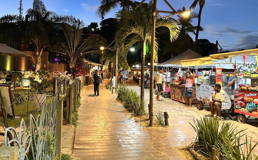 Entardecer na Segunda Praia