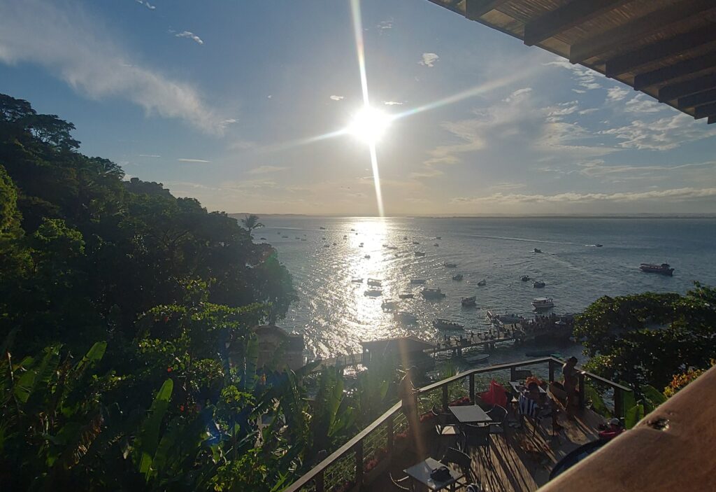 Pôr do Sol na Pousada Passárgada