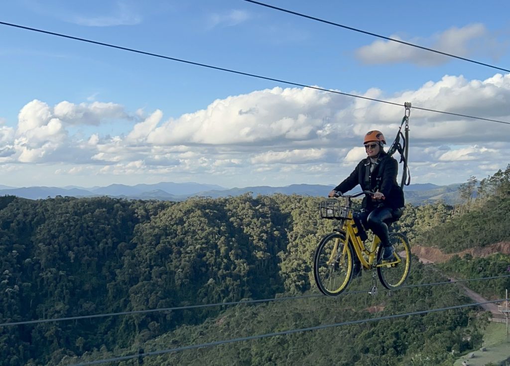 Bike aérea no Prana Park