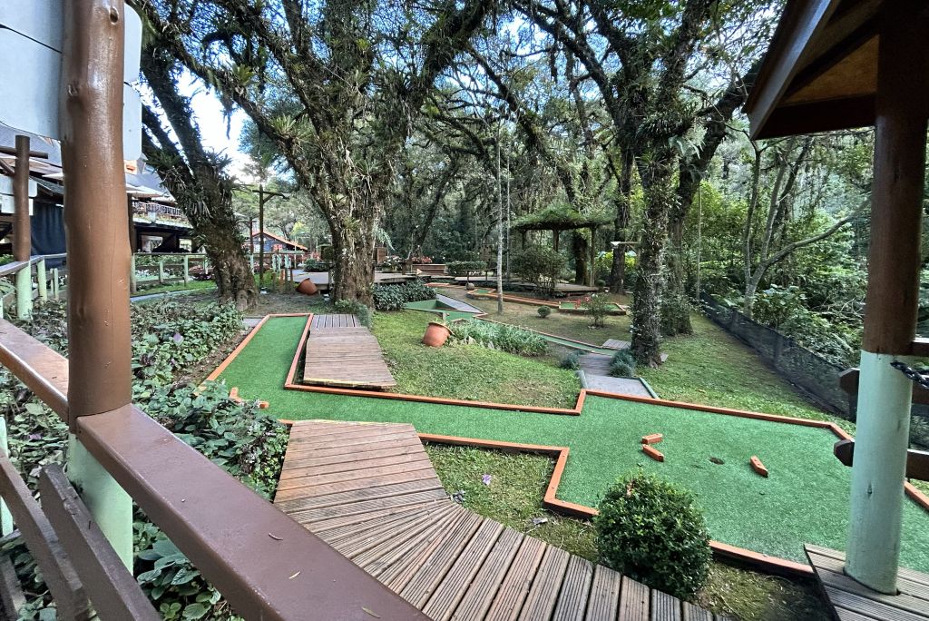 Minigolf no Bosque do Silêncio