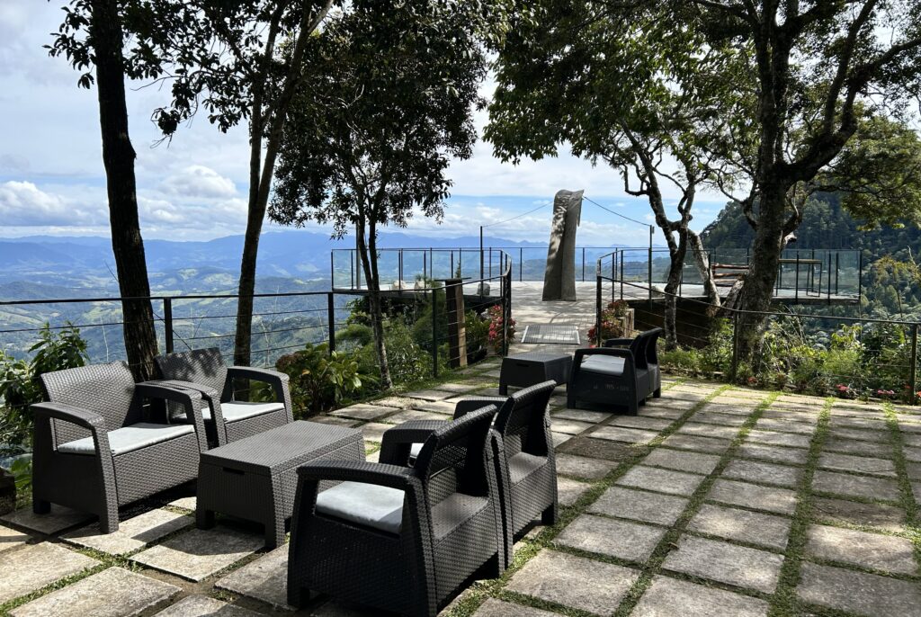 Mirante de Vidro no Parque da Cerveja