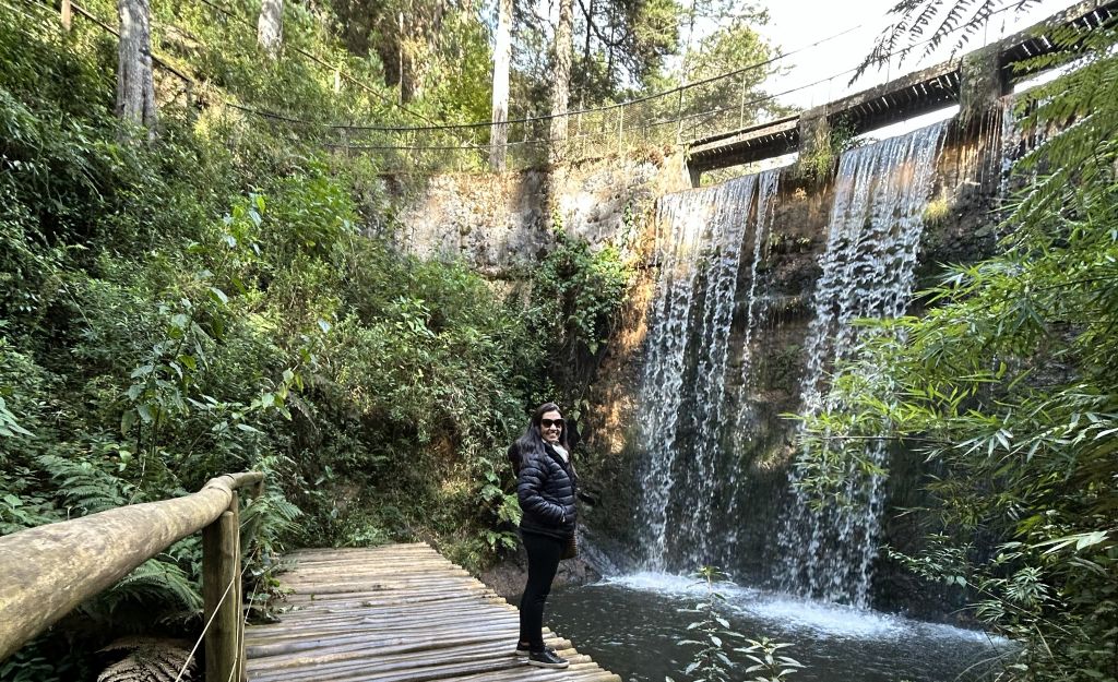 Cachoeira no Parque Bambuí