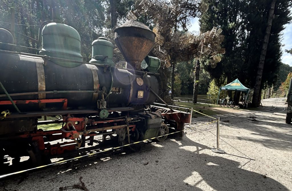 Maria Fumaça no Parque Bambuí